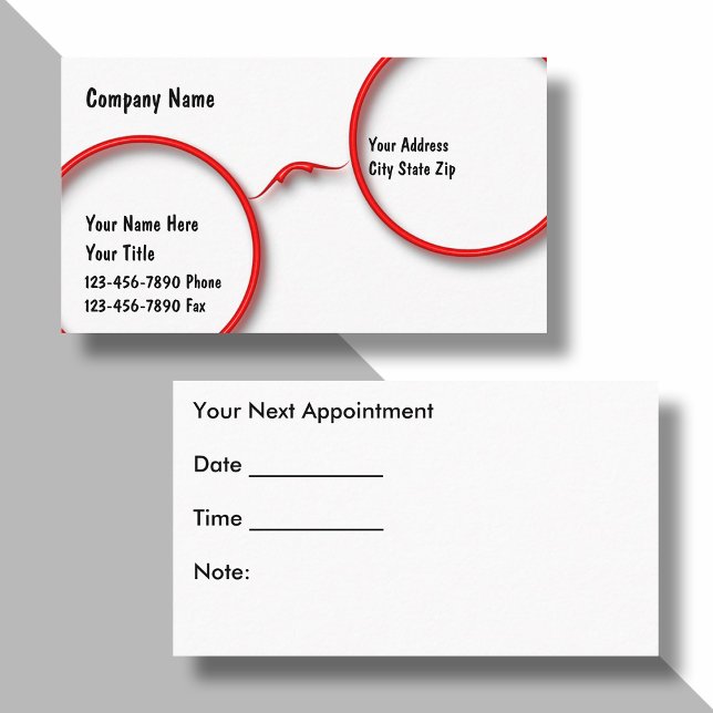 Optometry Business Cards (Creator Uploaded)