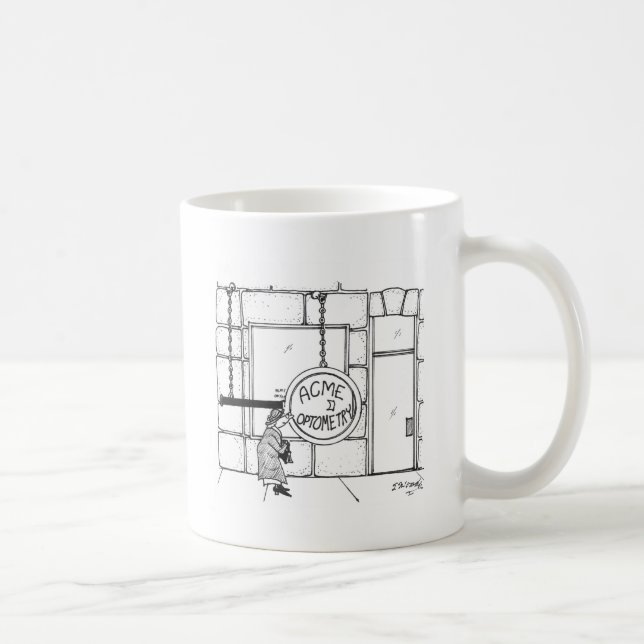 Optometry Cartoon 3070 Coffee Mug (Right)