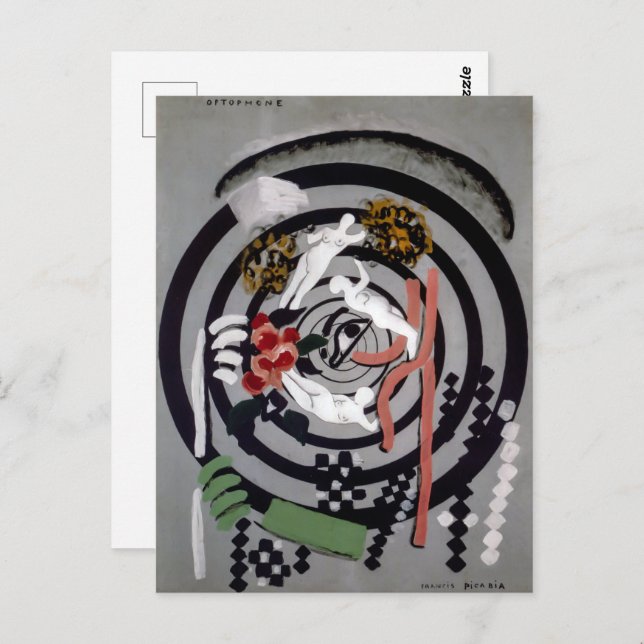 Optophone 2 | Francis Picabia | Postcard (Front/Back)