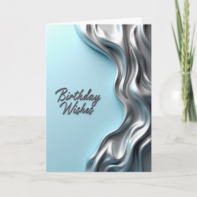Opulent Birthday Card (Front)