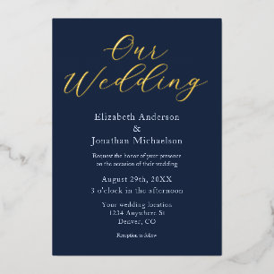 Opulent Blue Wedding