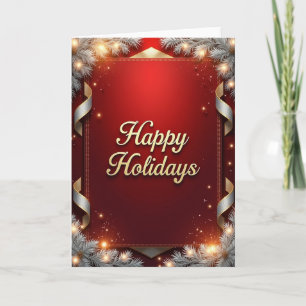 Opulent Christmas Wishes Card