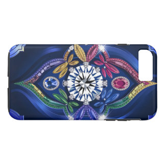 Opulent Elegance: Diamond & Gemstone Engraved  Case-Mate iPhone Case