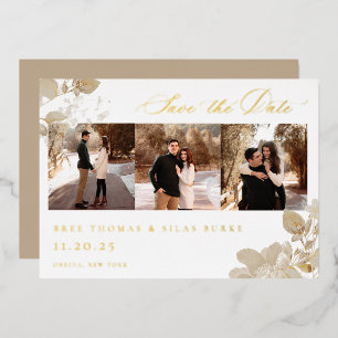 Opulent Gilded Garden Photo Save The Date