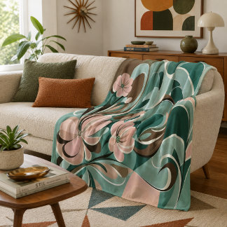 Opulent Mirage Fleece Blanket
