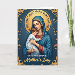 Opulent Mothers Day Repose Card