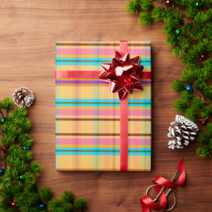Opulent Plaid BB Wrapping Paper