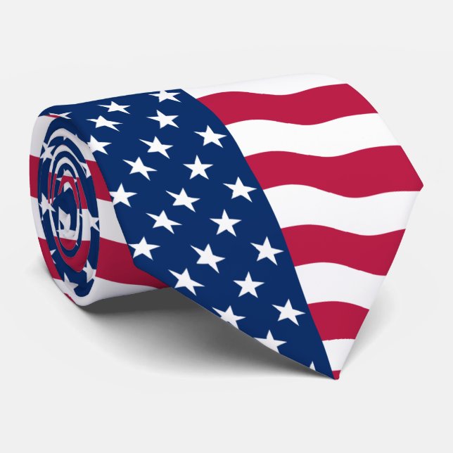 OPUS American Patriotic Tie (Rolled)