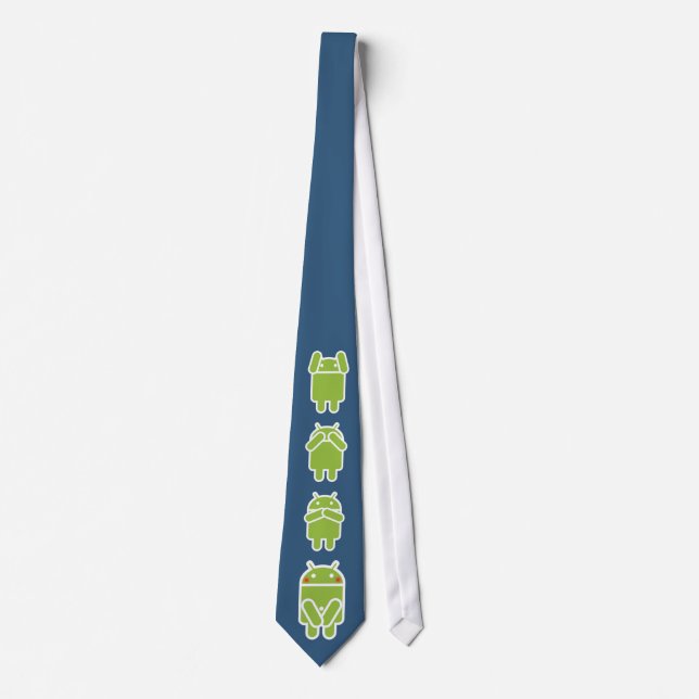 OPUS CHANGEABLE Four Wise Androids Tie (Front)