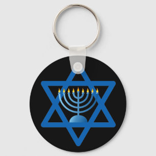 OPUS CHANGEABLE Hanukkah Key Ring