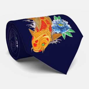OPUS CHANGEABLE Japanese Koi Fish Tie