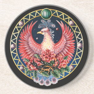 OPUS CHANGEABLE Zodiac Scorpio Coaster