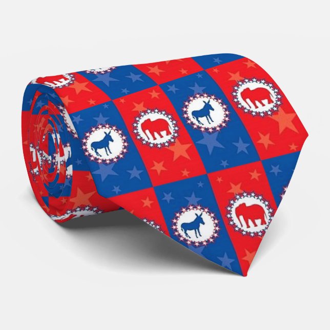 OPUS Democrats and Republicans Tie (Rolled)