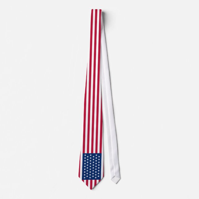 OPUS Future 51 star American Flag Tie (Front)