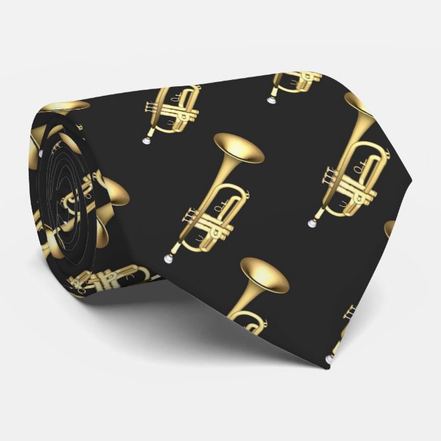 OPUS Golden Trumpet Tie (Rolled)