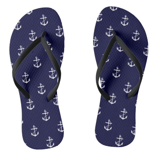 Opus Posh Anchor Nautical Jandals (Footbed)
