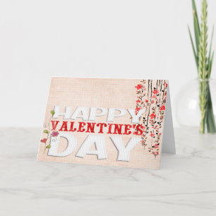 Opus Posh Valentine's Day - for Friends far Away Holiday Card