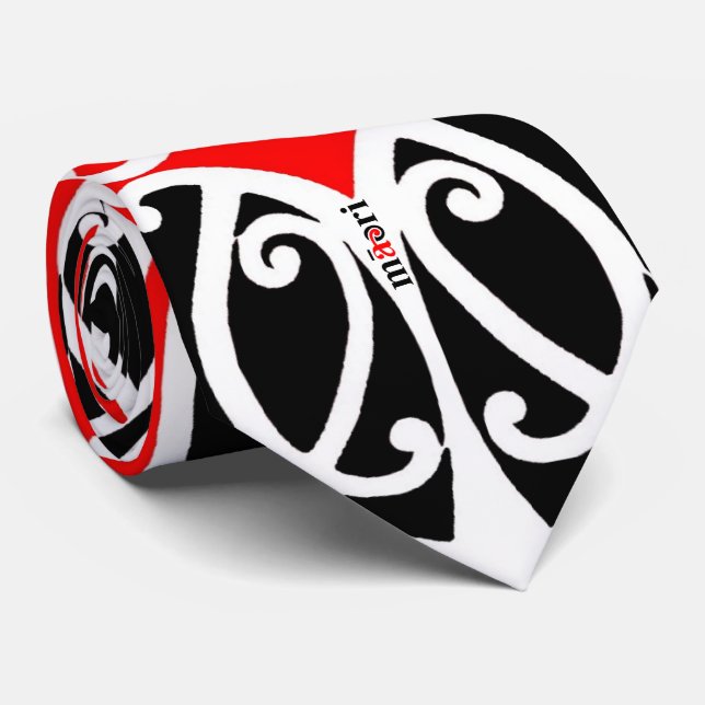 OPUS Traditional Maori Tie (Rolled)