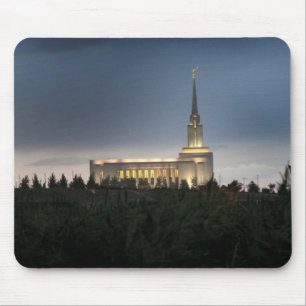oquirrh mountain lds utah temple mouse pad
