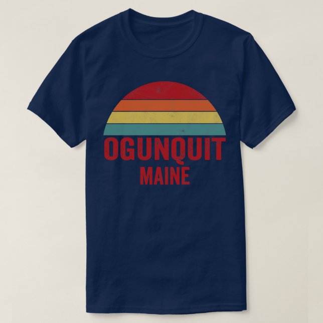 Oquit Maine T-Shirt (Design Front)