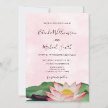 OR Code | Lotus Flower Wedding