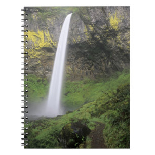 OR, Columbia River Gorge, Elowah Falls, McCord 2 Spiral Notebook