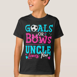 Or Goals Bows Uncle Loves Soccer T-Shirt