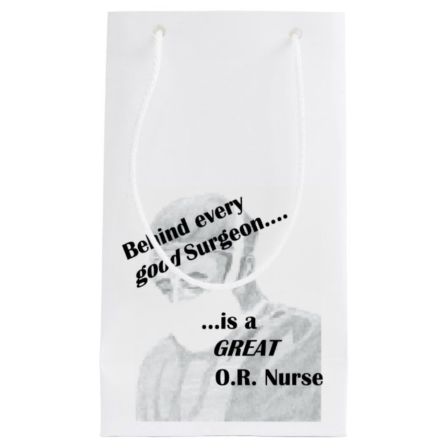 OR Nurse Small Gift Bag (Front)
