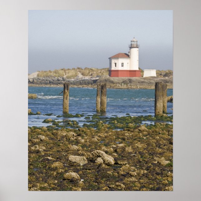 OR, Oregon Coast, Bandon, Coquille River 2 Poster (Front)