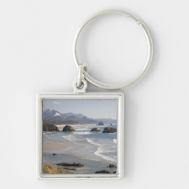 OR, Oregon Coast, Ecola State Park, Crescent Key Ring (Front)