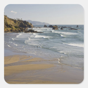 OR, Oregon Coast, Ecola State Park, Indian Square Sticker