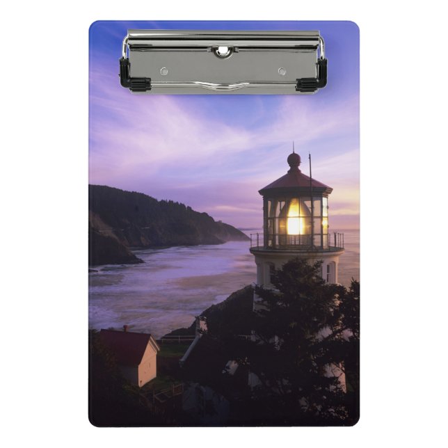 OR, Oregon Coast, Heceta Head Lighthouse on Mini Clipboard (Front)