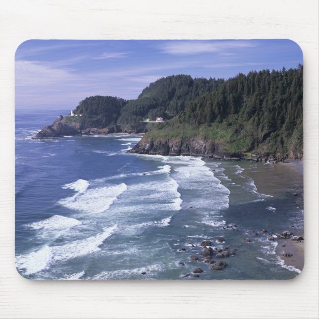 OR, Oregon Coast, Heceta Head Lighthouse, on Mouse Pad (Front)