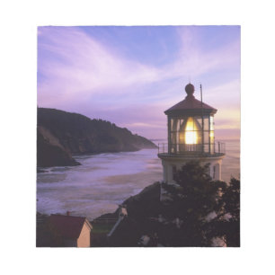 OR, Oregon Coast, Heceta Head Lighthouse, on Notepad