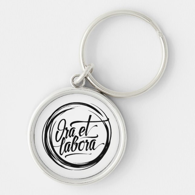 Ora et labora key ring (Front)