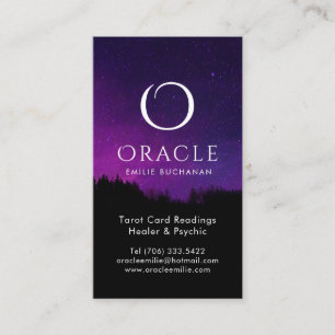 Oracle and Psychic Business Cards