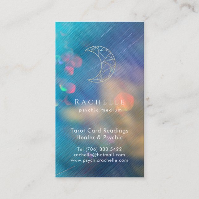 Oracle and Psychic Celestial Business Cards (Front)