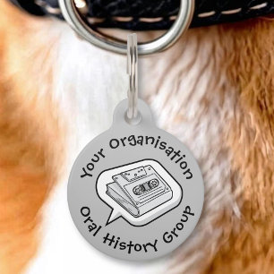 Oral History Pet Tag