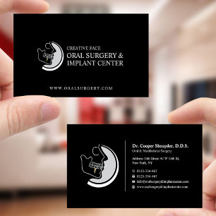 Oral Surgery, Implant Center, Maxillofacial  Business Card