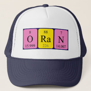 Oran periodic table name hat
