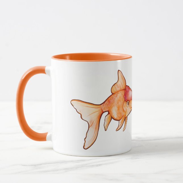 Oranda Goldfish Mug (Left)