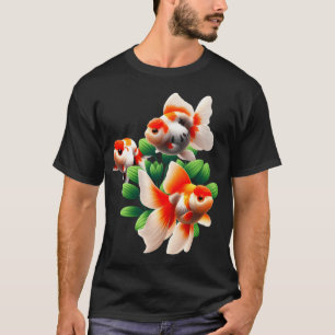Oranda Goldfish Ranchu Goldfish Freshwater Aquariu T-Shirt