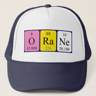 Orane periodic table name hat