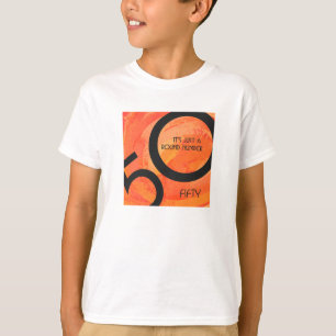 Orange 50 Decade Birthday T-Shirt
