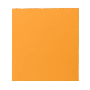 Orange 5.5" x 6" Notepad - 40 pages