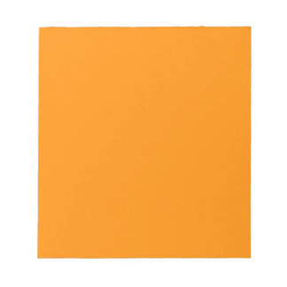 Orange 5.5" x 6" Notepad - 40 pages