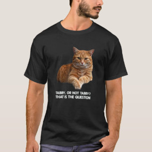 Orange Abby Cat  Meme T-Shirt