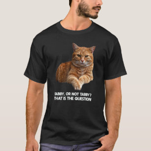 Orange Abby Cat  Meme T-Shirt