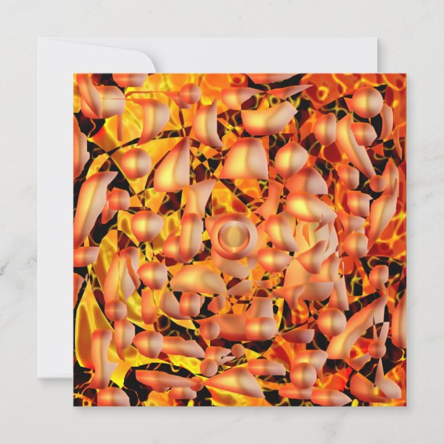 Orange Abstract (Front)