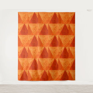 Orange Abstract Autumn Autumnal Wallpaper Pattern  Tapestry